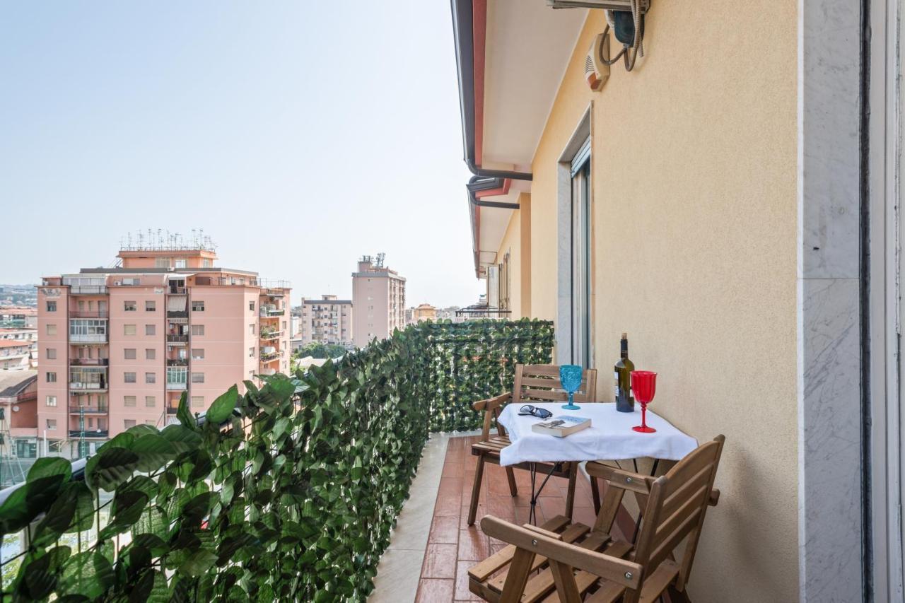 Roomy And Bright Apartment With Balconies X6 Catânia Exterior foto